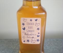 Holunderblüten  Sirup