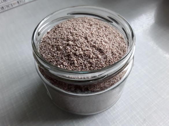 Cappuccino-Pulver mit Zartbitterschokolade