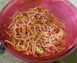 Sommerlicher Wurstsalat