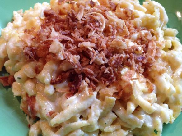 Käsespätzle aus dem Ofen