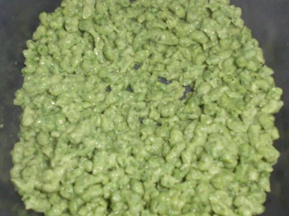 Spinatspätzle 