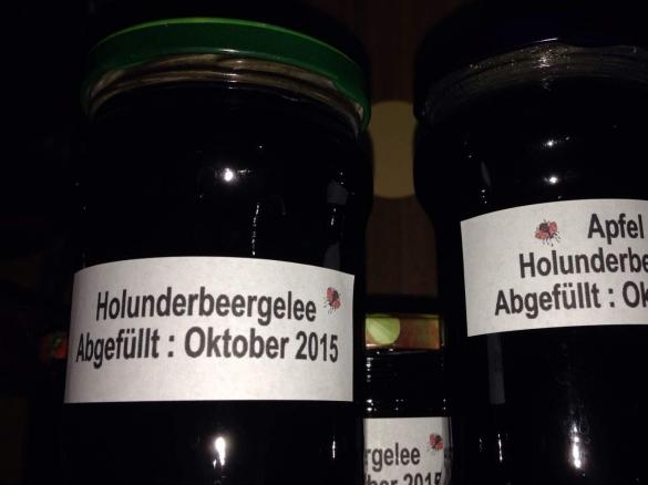 Holunderbeergelee 
