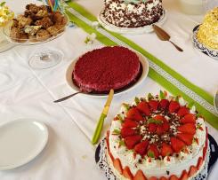 Mathildas Kokos-Himbeer-Traumtorte vegan