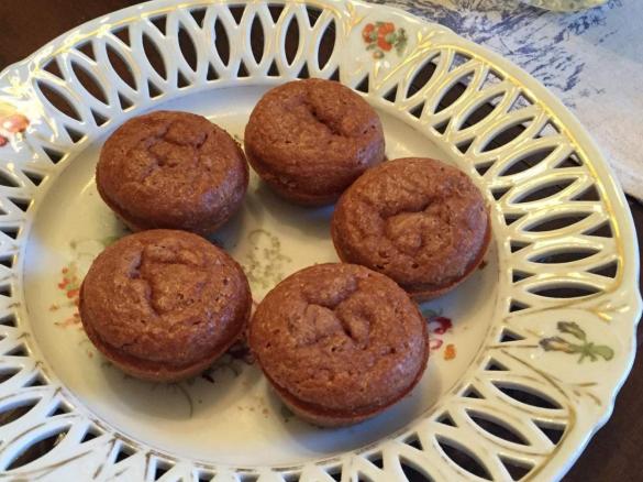 Mini Bananen-Schoko- Muffins glutenfrei und zuckerfrei