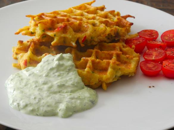 Kartoffelwaffeln - Herzhaft und Pikant