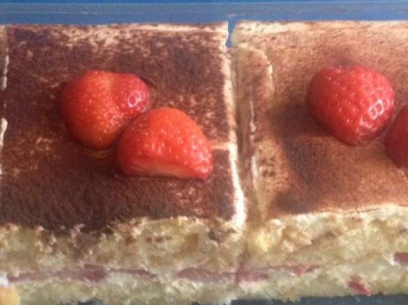 Erdbeer-Orangen Tiramisu (ohne Alkohol)