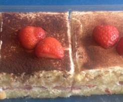 Erdbeer-Orangen Tiramisu (ohne Alkohol)