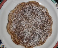 Birnen Waffeln mit Haferflocken