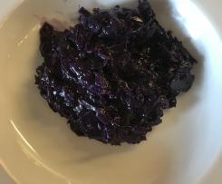 Rotkohl mit Mandarinen