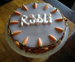 Schweizer Rüblitorte (ohne Mehl)