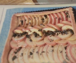 Apfelkuchen mit Kürbiskernen