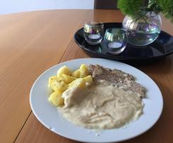 Kalbstafelspitz mit Meerrettichsoße (Tafelspitz)