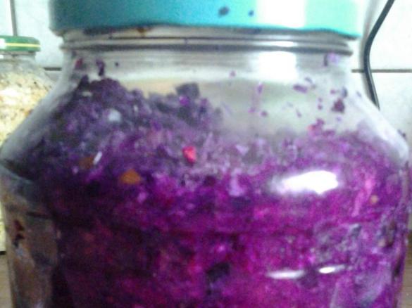 Variation von Sauerkraut