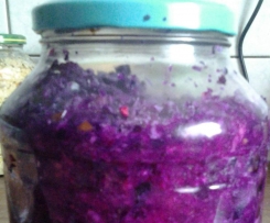 Variation von Sauerkraut