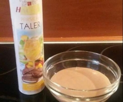 Schoko-Pfirsich-Pudding