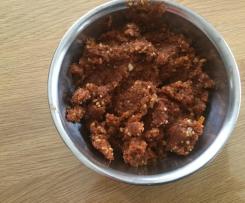 Pasta mit Tomaten-Walnuss-Pesto