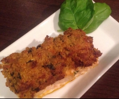 Lachs mit Tomatenkruste 