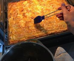 Apfel Käsekuchen vom Blech