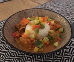 Indisches Putencurry