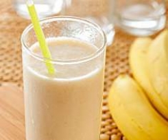 Bananen-Milchshake echt cremig, super le