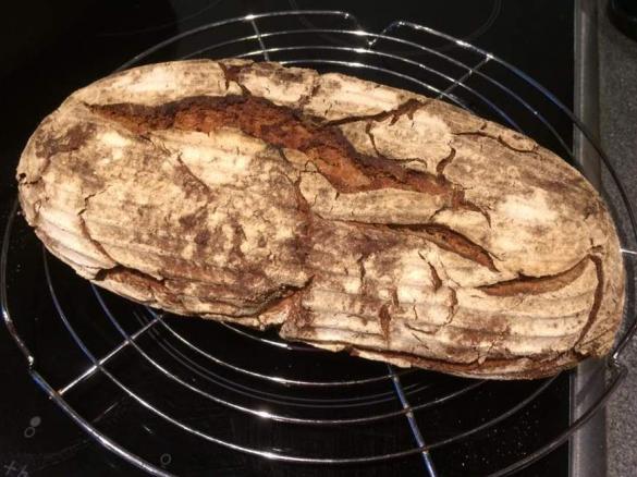 Roggenbrot mit Sauerteig