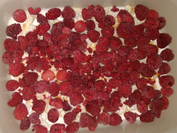 Himbeer-Kokosmakronen-Tiramisu