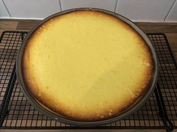 Käsekuchen ohne Boden