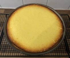 Käsekuchen ohne Boden