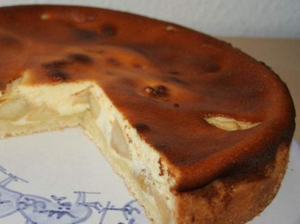 Käseapfelkuchen