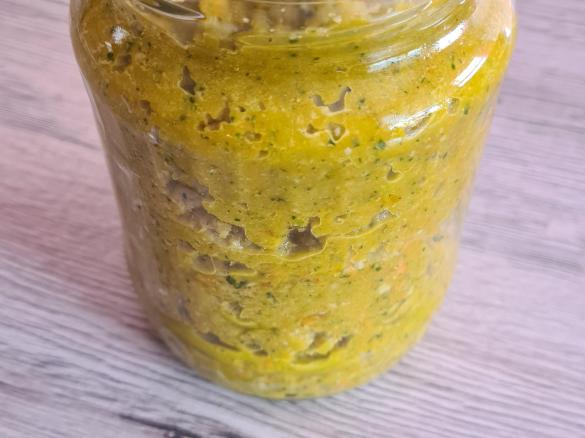 Gemüsepaste (flugs gemacht)
