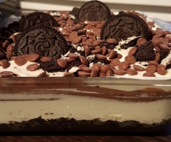 Oreo-Keks-Lasagne ohne backen