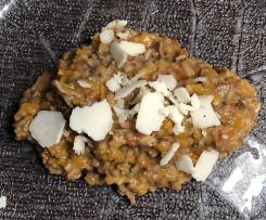 Hackfleischrisotto mit Rotwein