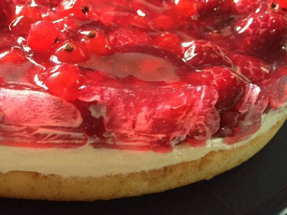 Sommertorte Himbeer-Mascarpone