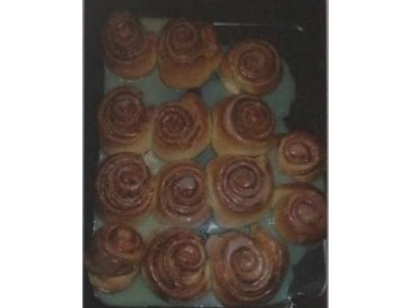 Zimtschnecken mit Sahneguss