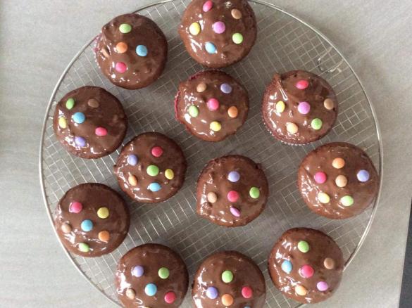 Bananen-Schoko-Muffins