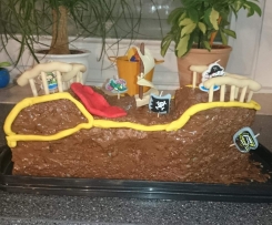 Geburtstagstorte Piratenschiff