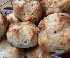 Knackige Sonntagsbrötchen