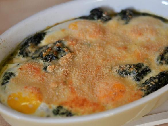 Low Carb Spinat-Eier