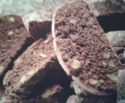 Schoko-Cantucci mit Pistazien