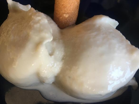 Marzipan-Kokos-Eis für die Eismaschine