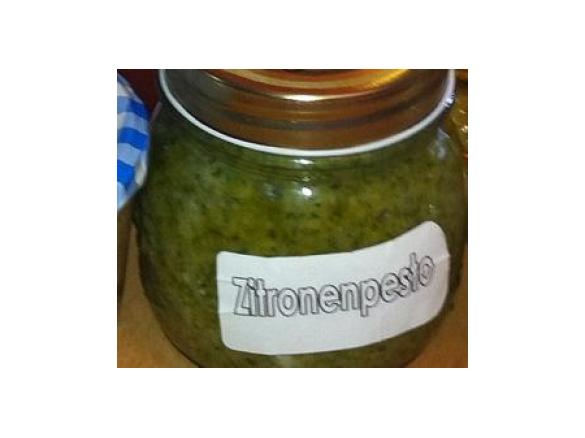 Zitronenpesto