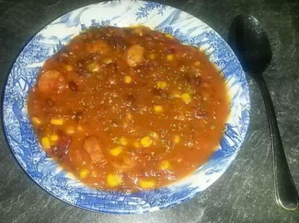 Würstchen-Chili aus FINESSEN 2/2015