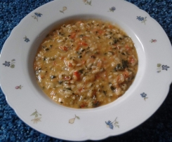 Mangold-Paprika-Risotto