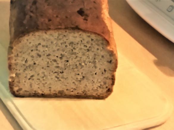 Variation von Roggenbrot mit Leinsamen