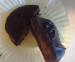 Erdnussbutter - Schokoladen - Cups vegan