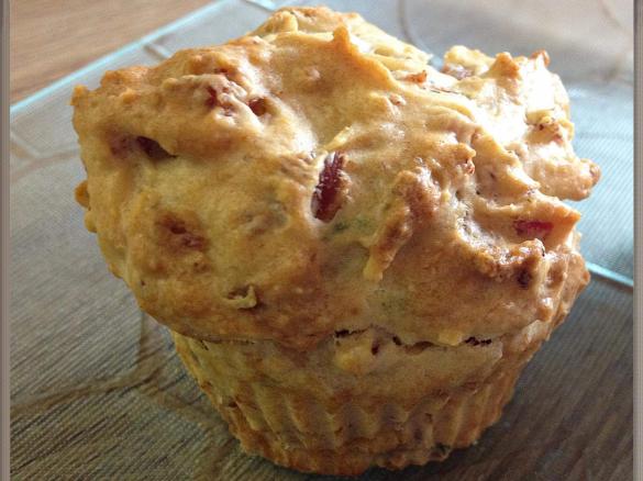 Schinken-Röstzwiebel Muffins