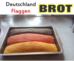 WM-Deutschland Flaggen Brot