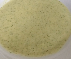 Blumenkohl-Brokkoli-Suppe