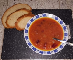 Variation von Russischer Borschtsch mit Rindfleisch