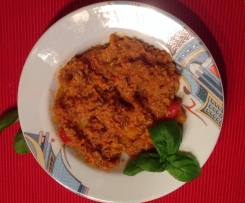 Hackfleisch-Paprika-Reis